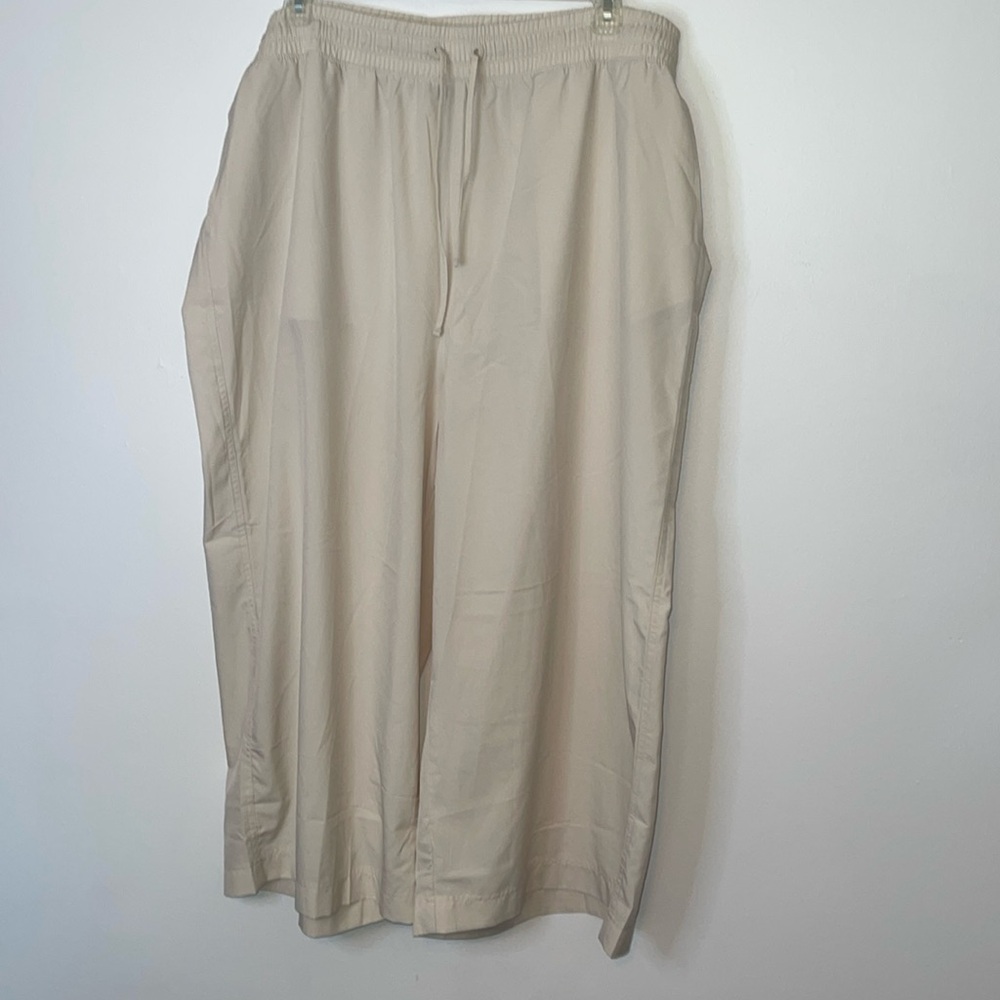 Old Navy Stretchtech Quick Dry Wide Leg Cropped Pants Plus Size 3X